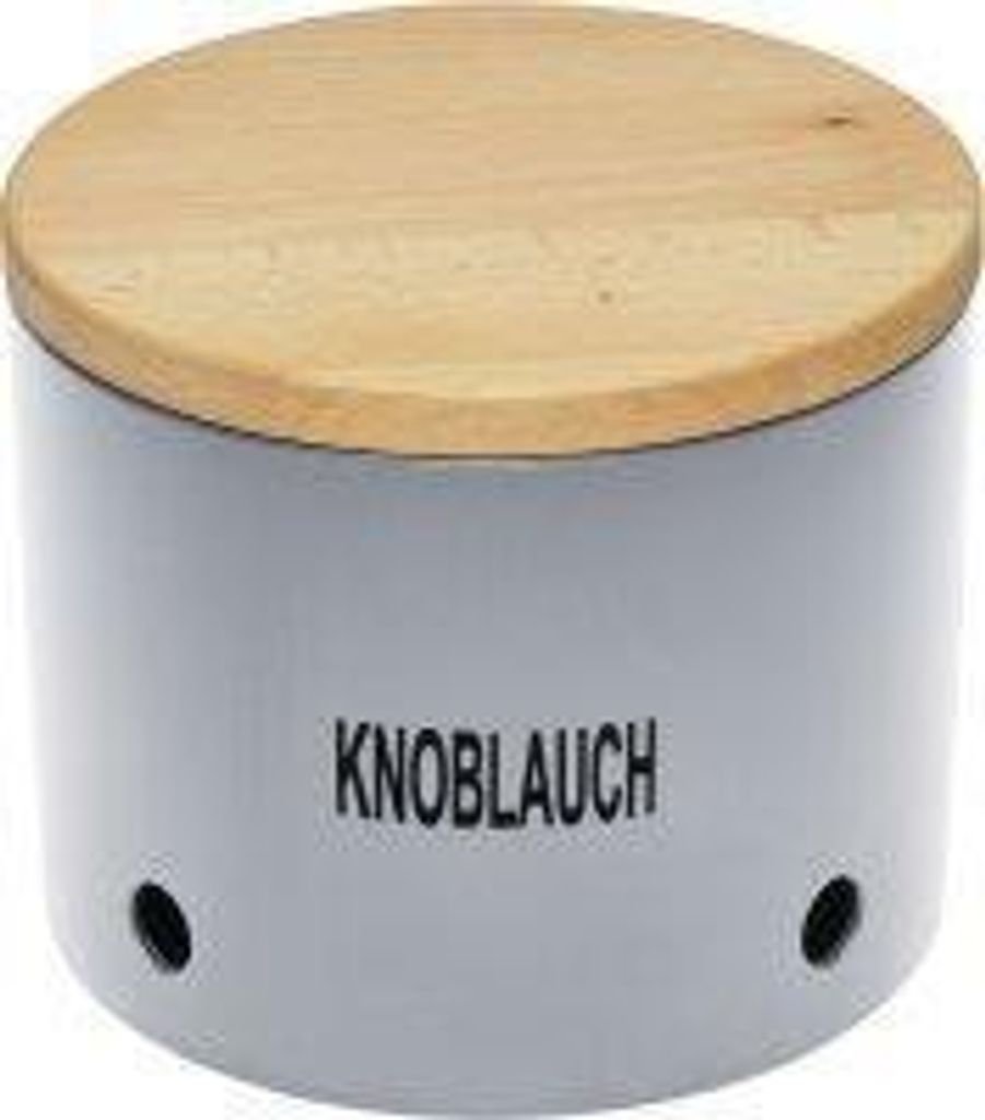 Magu Knoblauchtopf Silber Natur-Design 137662