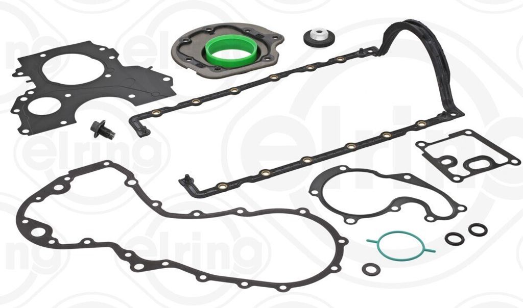 ELRING 030.500 Dichtungssatz Kurbelgehäuse für FORD MONDEO IV Turnier (BA7) Focus II Schrägheck (DA, HCP, DP) S-MAX (WA6) Focus II Kombi (DA, FF...