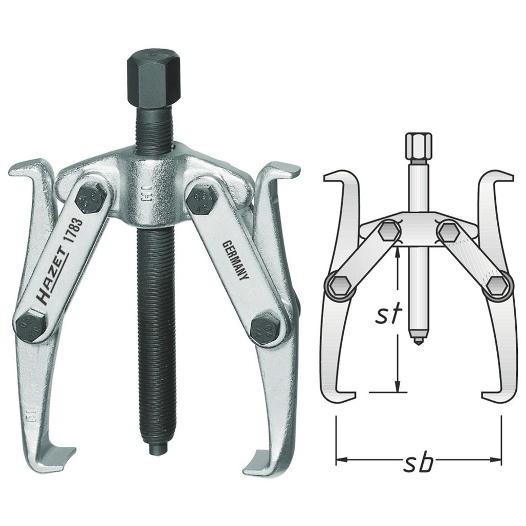 Hazet Universal Abzieher, 2-armig 1783-22
