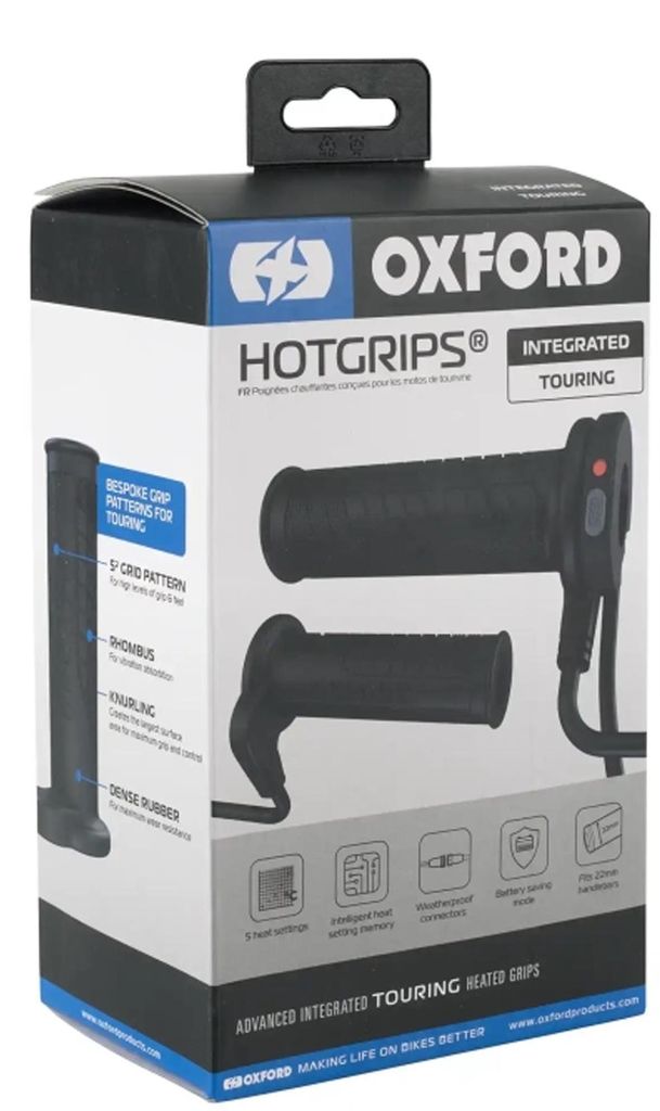 OXFORD Hotgrips Advanced Touring avec interrupteur intégré Image du produit 