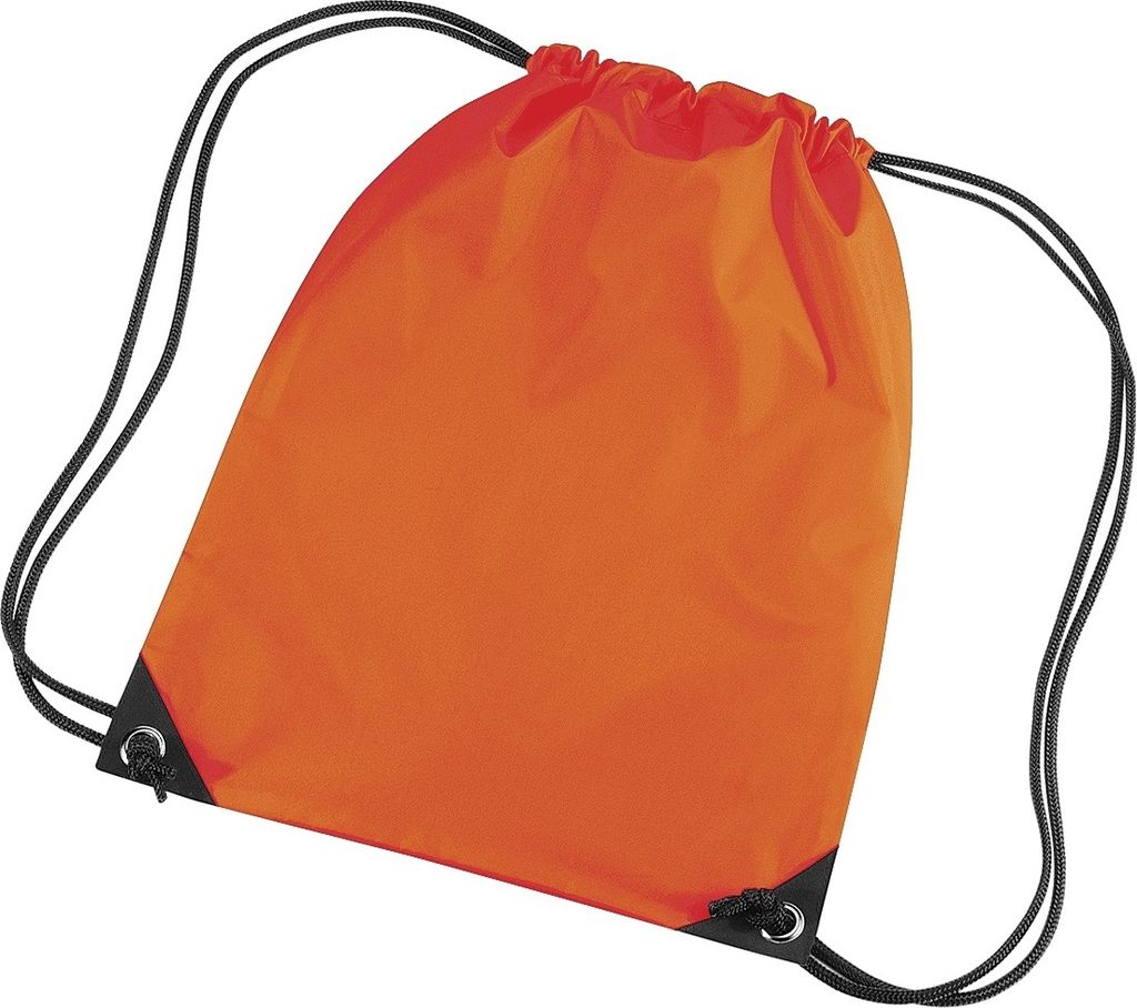 Bagbase Premium Turn Sack Wasser abweisend (11 Liter) (2 Stück/Packung) BC4326 (Einheitsgröße) (Orange)