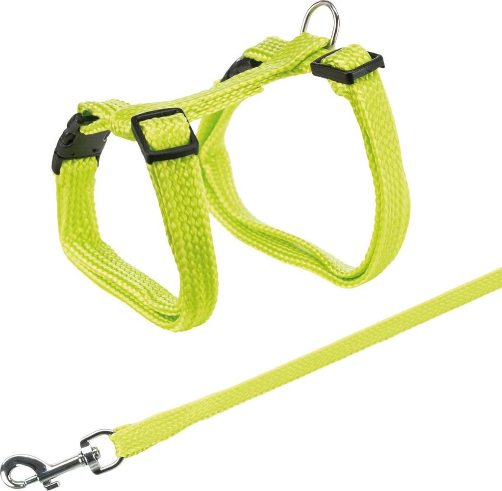 TRIXIE Katzengeschirr mit Leine, 22–42 cm / 10 mm, 1,25 m Produktbild 