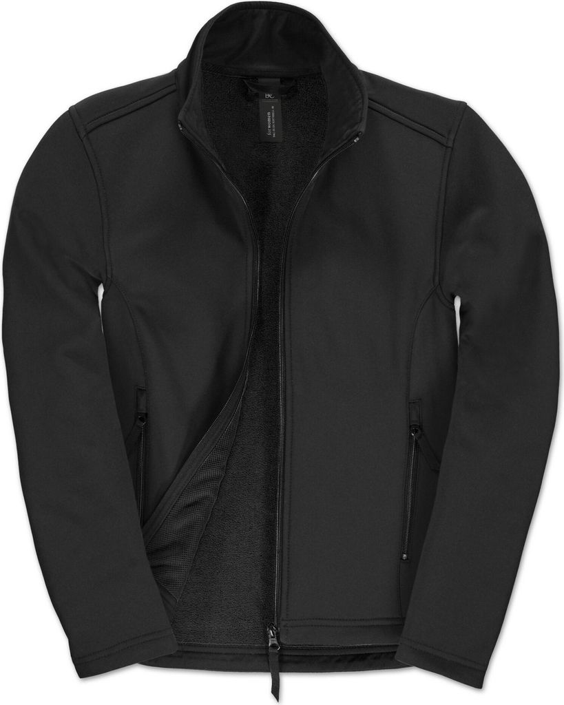 B&C - Giacca Softshell "ID.701" da donna BC5371 (L) (Nero) Immagine del prodotto 