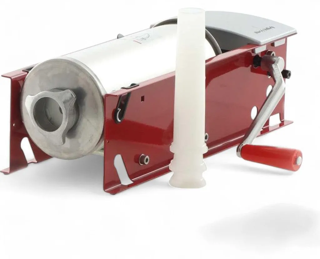 Poussoir à viande 5kg pour charcuterie artisanale avec accessoires inox