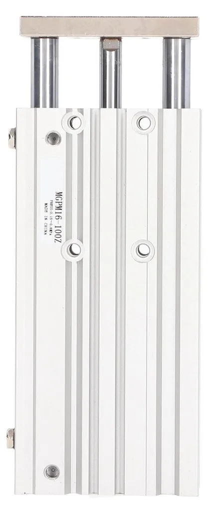 Vérin pneumatique 3 tiges anti-rotation double effet aluminium type SMC