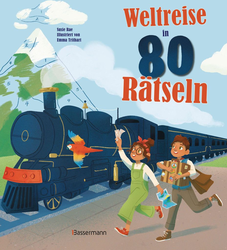 Weltreise in 80 Rätseln. Für Kinder ab 7 Jahren Produktbild 