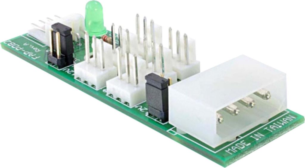 DeLOCK Verteiler 6x Lüfter 5V/12V, Adapter
