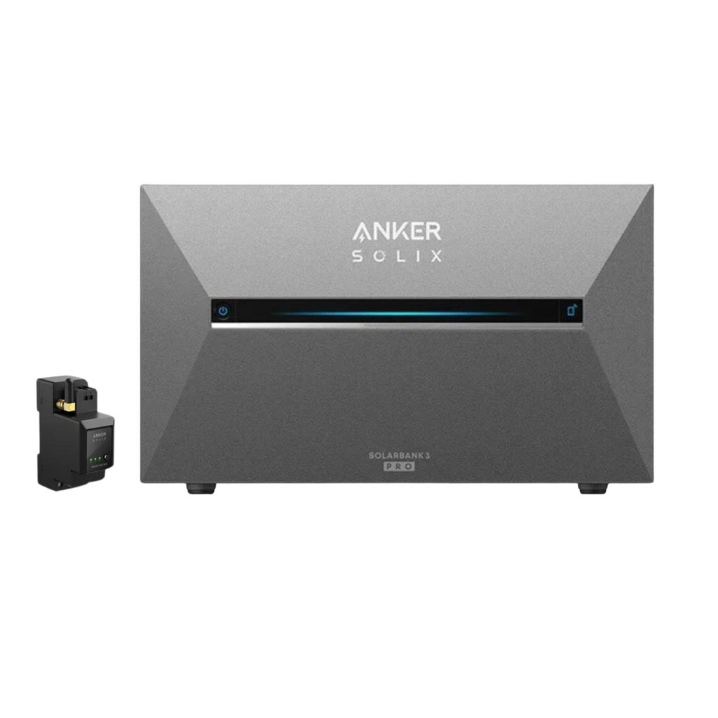 Anker SOLIX Solarbank 3 E2700 Pro 2688 Wh Speicher für Balkonkraftwerk, 4 MPPT, Schließe bis zu 8 Panel, Solareingang bis zu 3 600 W (0% MwSt)