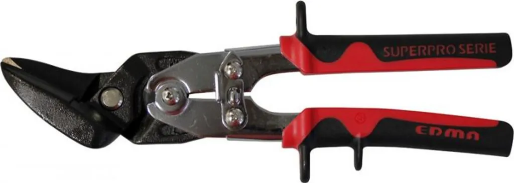 Cisaille Tôle Articulée Edma Coupe Gauche Haute Visibilité et Ergonomique