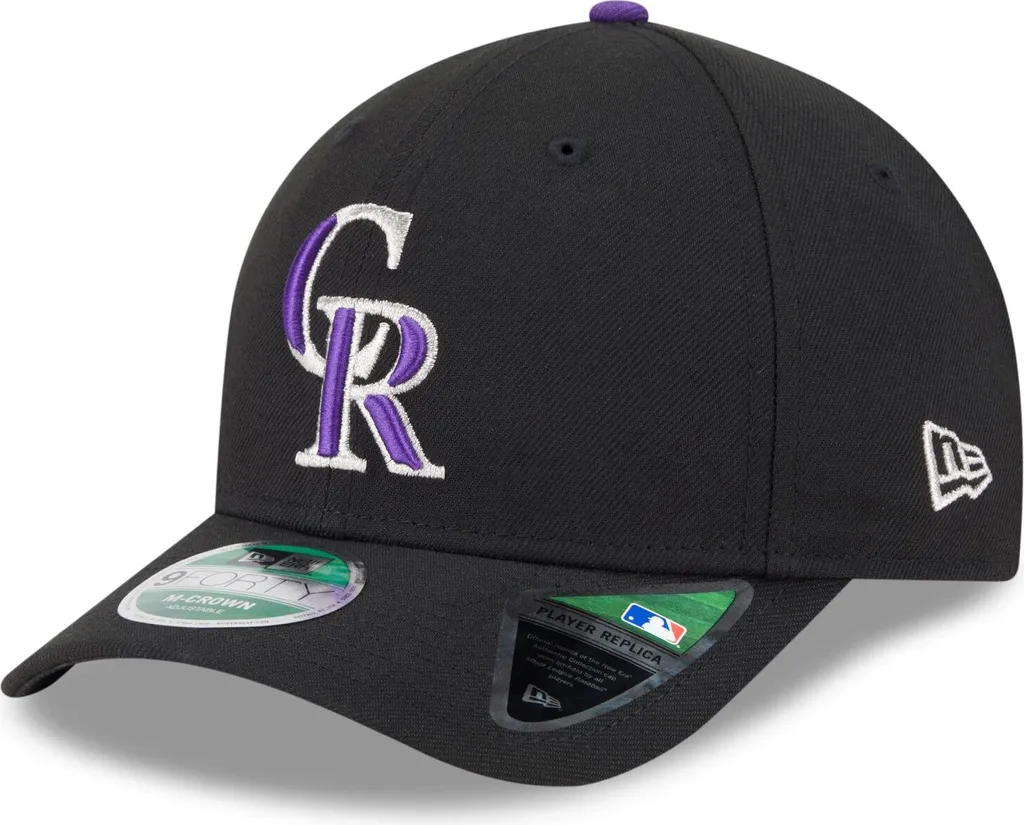 Casquette New Era 9Forty M-Crow Colorado Rockies Authentic Noire