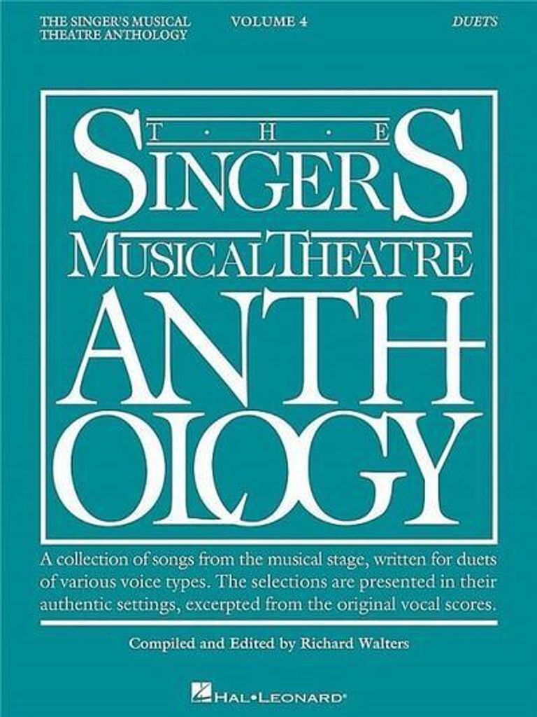 The Singer's Musical Theatre Anthology: Duets - Volume 4
