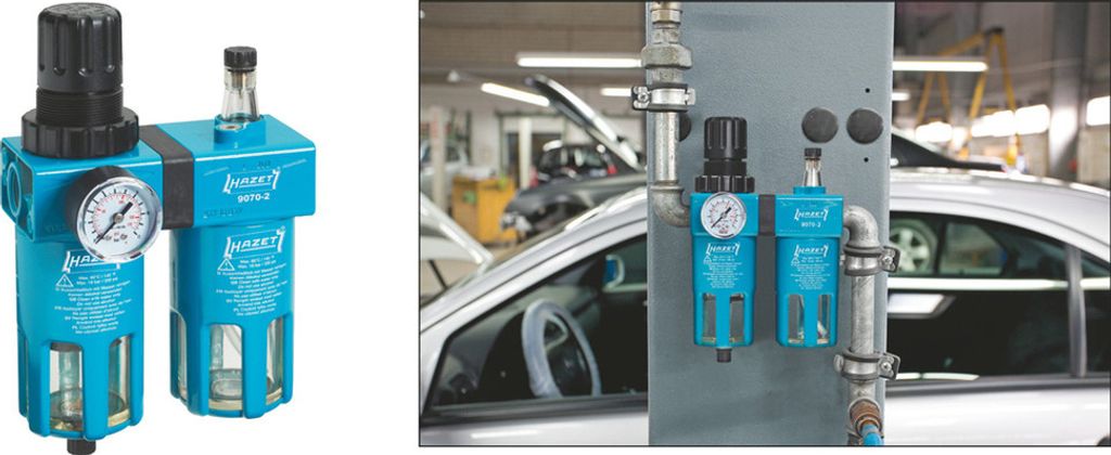 Hazet 9070-4 Wartungseinheit, Filterdruckminderer
