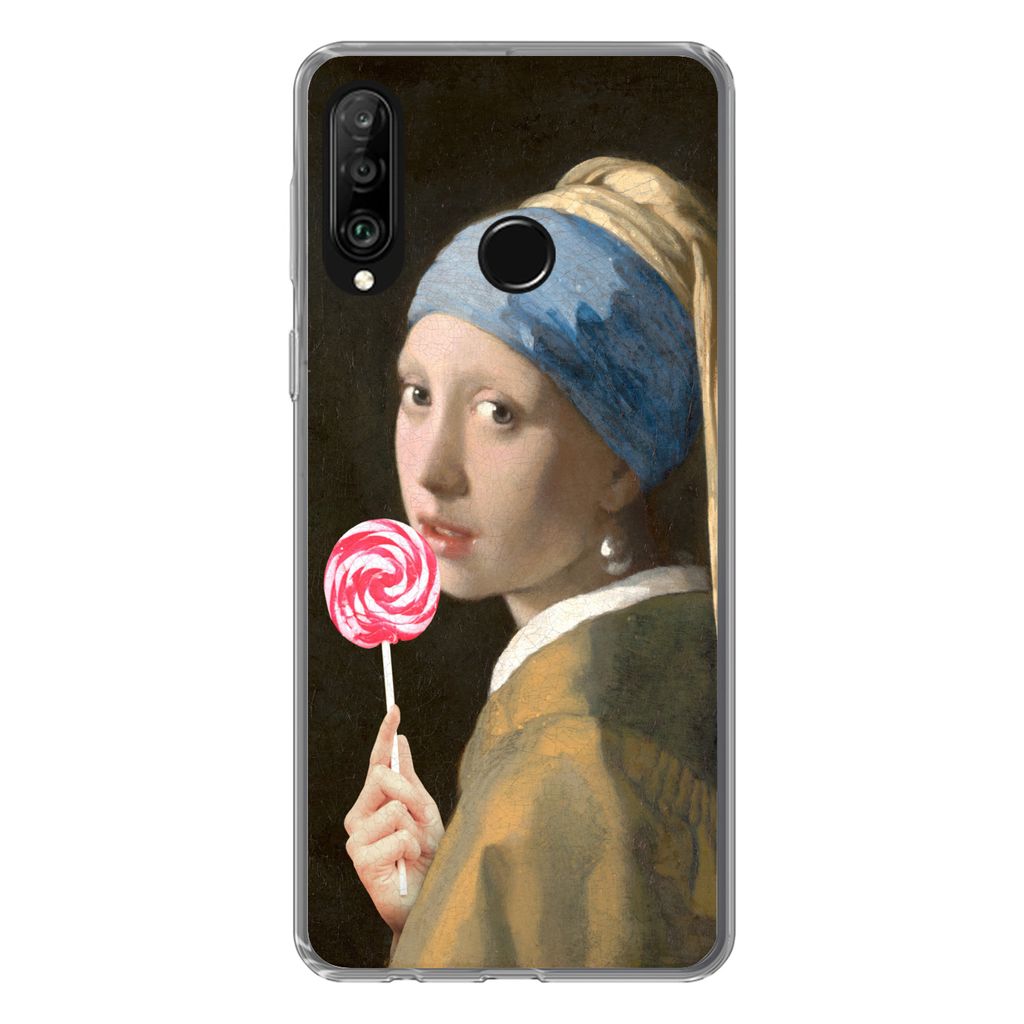 MuchoWow® Handyhülle Schutzhülle Hülle für Huawei P30 Lite Produktbild 