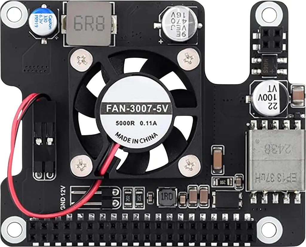 Extension PoE Hat pour RDK X5 D-ROBOTICS - Alimentation par Ethernet