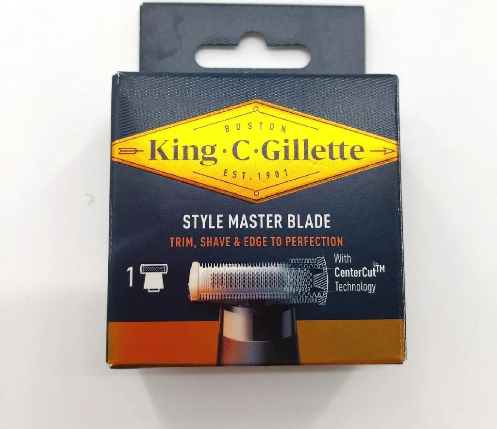 Rasage et tonte précise avec les lames King C. Gillette Style Master - 3