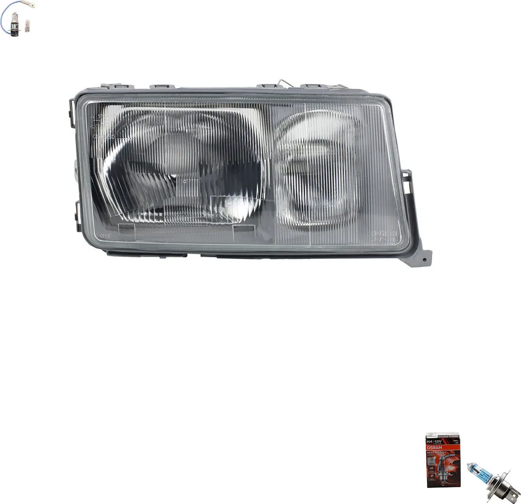 Johns, Fari + Osram Night Breaker Laser adatto per Mercedes W201 destra 2018207661 2018208061 2018200261 A2018200261 A2018207661