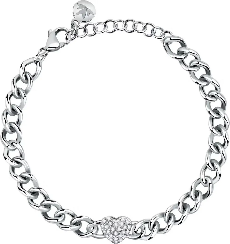 Morellato Incontri SAUQ16 - Collier Femme en Acier et Cristaux Brillants