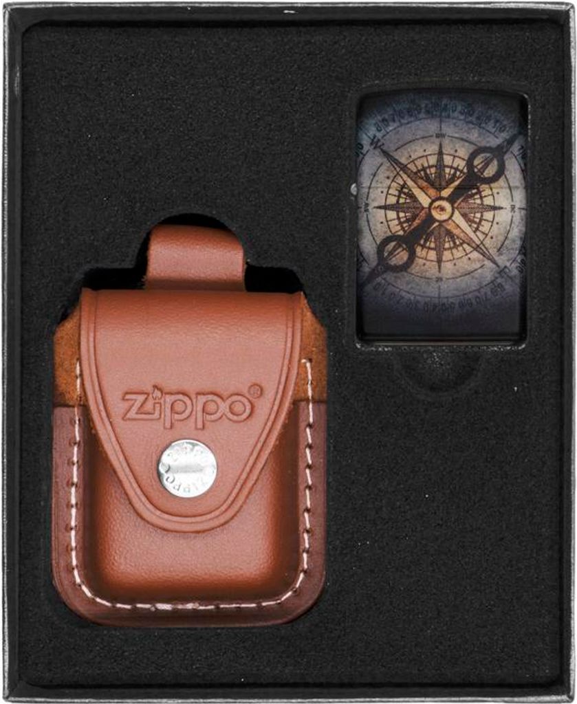 ZIPPO COMPASS GHOST Feuerzeug-Geschenkset Nr. 2