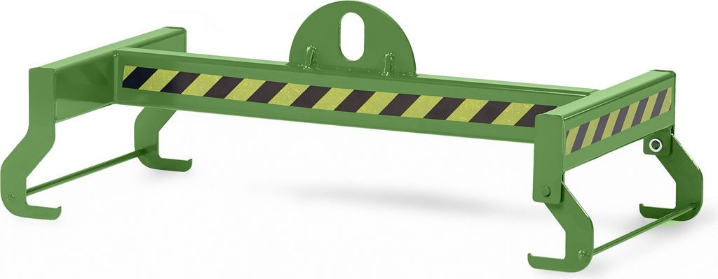 RR Industrietechnik Gitterboxtraverse Typ RGT 610x1240mm RAL 6011 Resedagrün