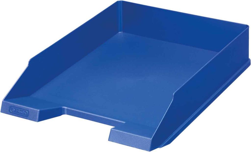 herlitz Ablagekorb - DIN A4 bis DIN C4 - blau