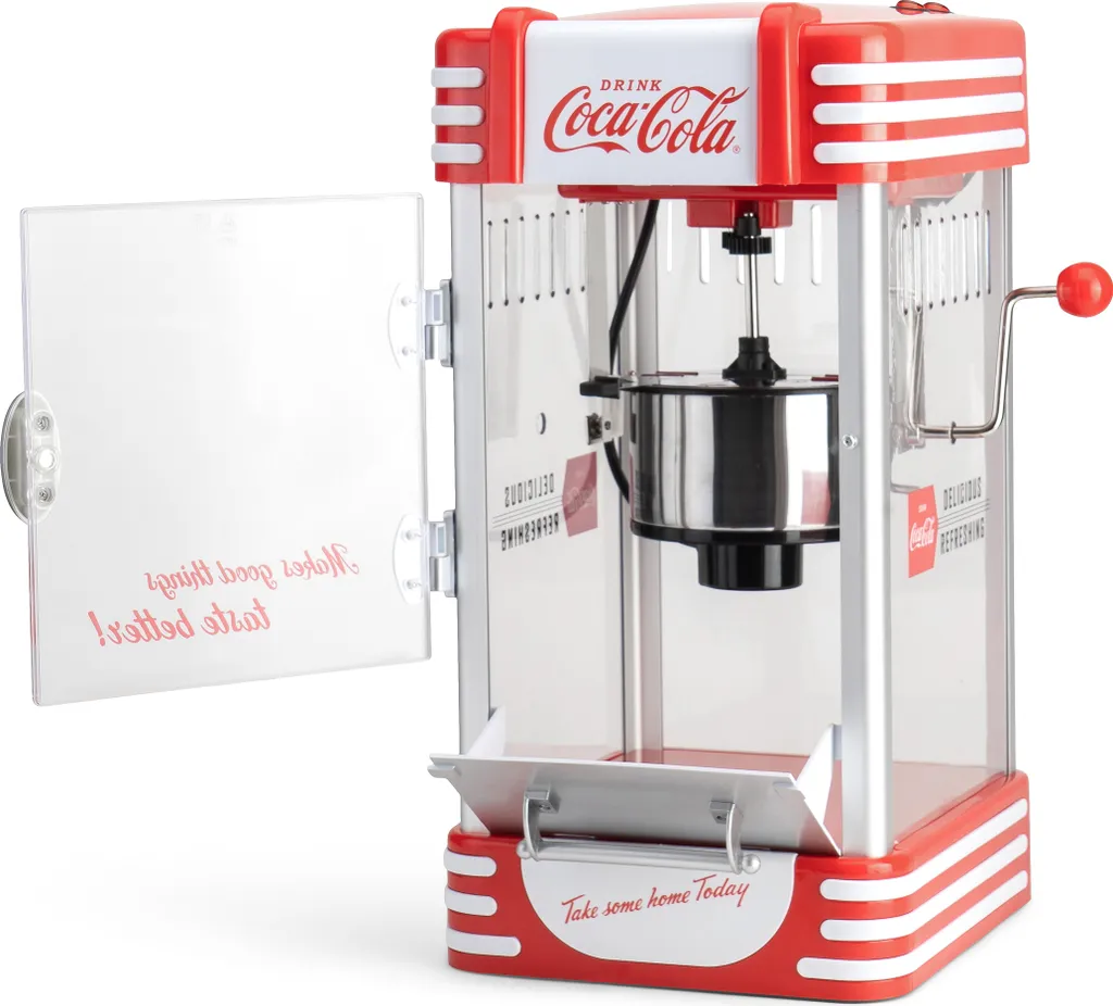 Machine à pop-corn vintage Coca Cola SNP-27CC pour cuisine et réception - 5