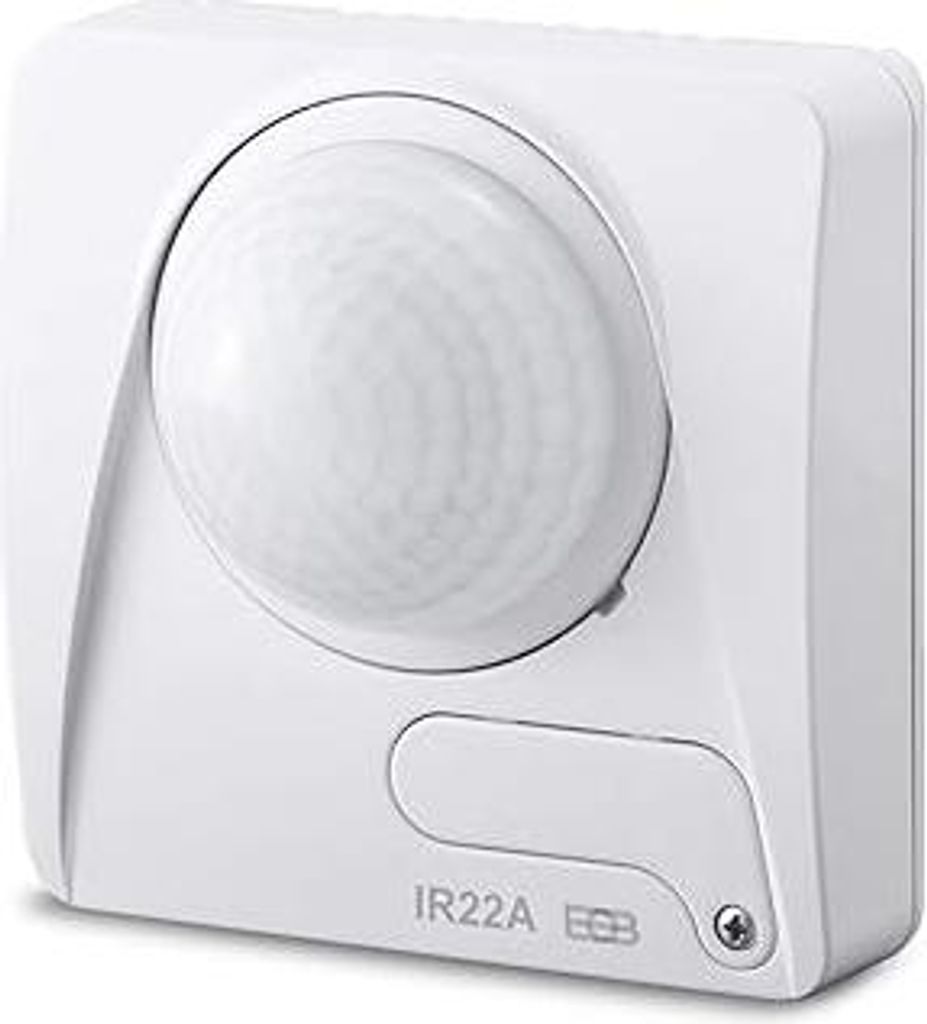 Bewegungsmelder weiß, 360 Grad, innen IP20, Aufputz Wand- und Deckenmontage, LED geeignet