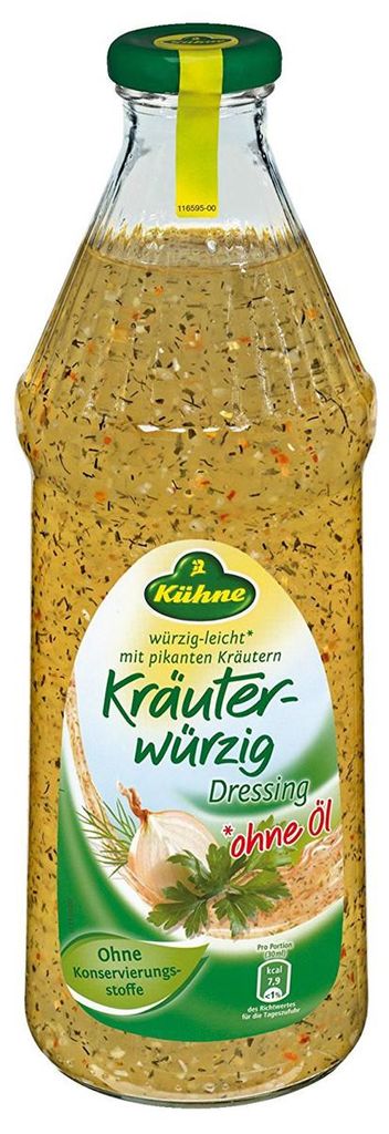 Kühne dresink bylinný pikantní s jemně nasekanými bylinkami Obrázek produktu 