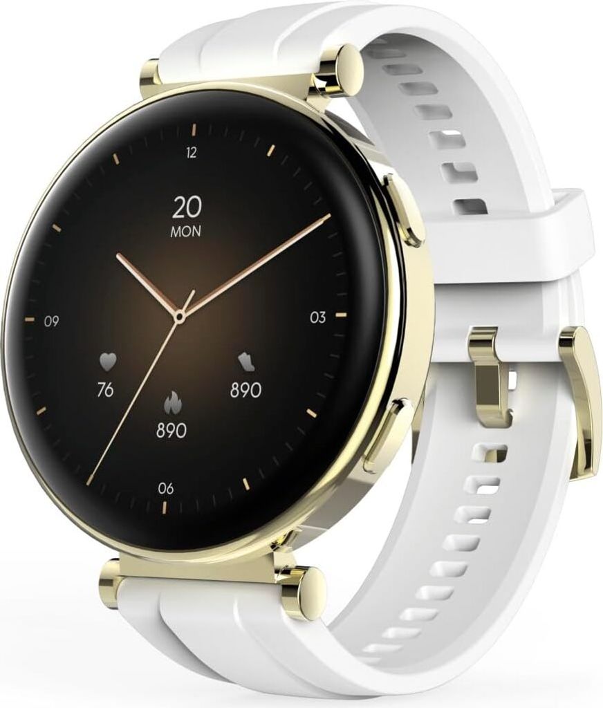 Hama SmartWatch (AMOLED -Farbdisplay 1,32 Zoll, Telefonfunktion, wasserdicht