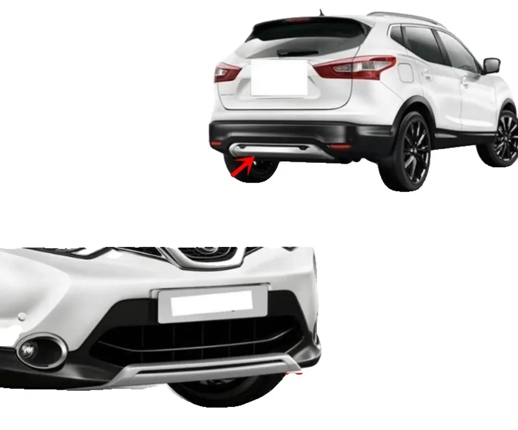 Protection Avant Arrière Nissan Qashqai J11 en ABS Haute Qualité Durable