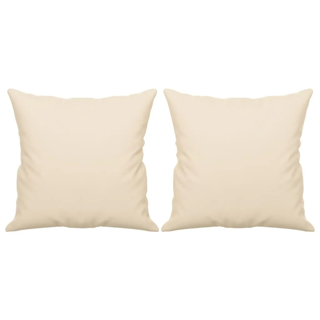 Canapé microfibre beige 140 cm - Assise confortable et oreillers doux