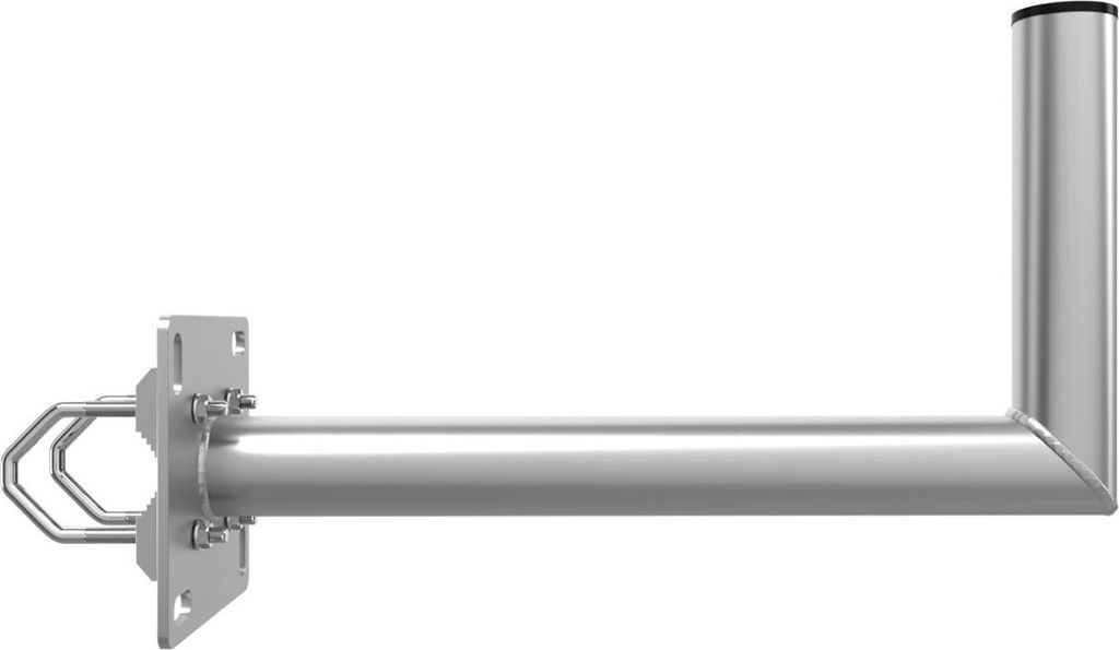 PremiumX 45cm Balkon-Ausleger ALU Geländer Rohr-Halterung für SAT Antenne