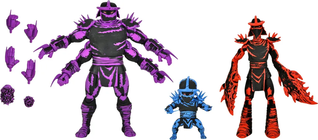 Pack de Figurines Articulées Shredder Clones TMNT 18 cm Mirage Comics - 7