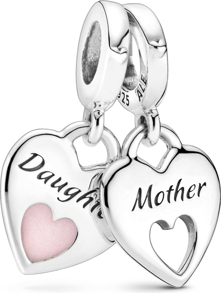 Pandora People Charme, hanger 799187C01, moeder en dochter, Productafbeelding 