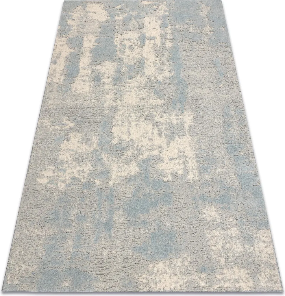 Tapis en laine FLUX 461.2.AE500 OSTA - Design Abstraction Bleu Beige 80x140