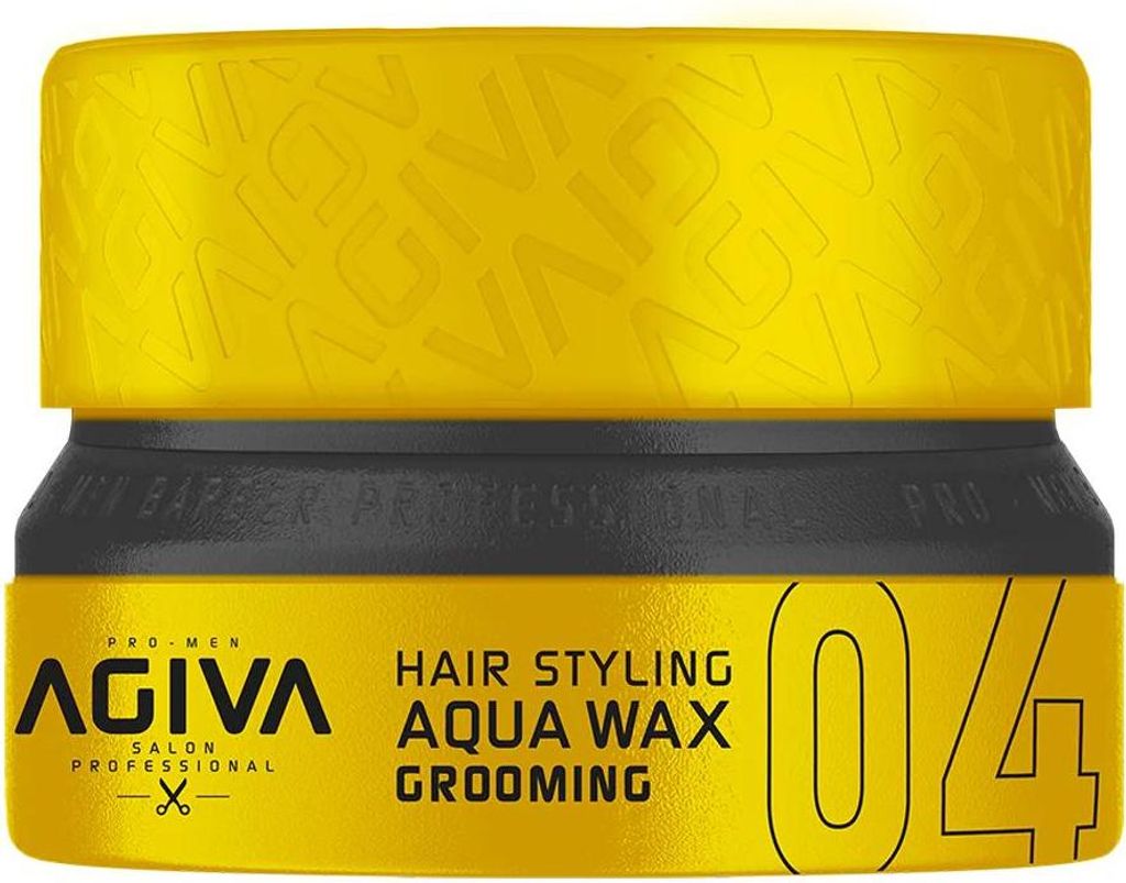 Agiva Styling Hair Wax Aqua Grooming - Yellow 155 ml Produktbild 