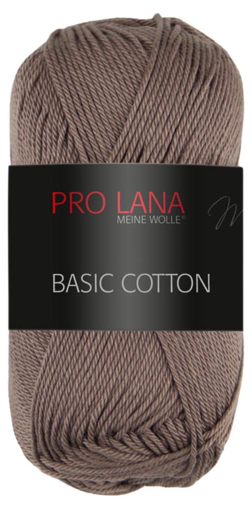 Pro Lana Basic Baumwolle 50g (18) braun Produktbild 