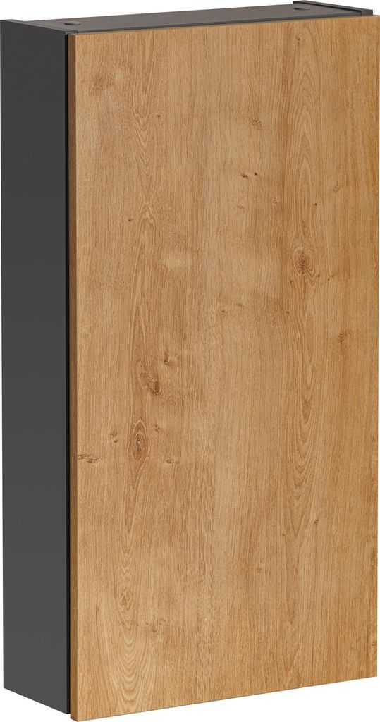 Armoire De Salle De Bain Suspendue 40 Cm 1 Porte Chêne Image du produit 