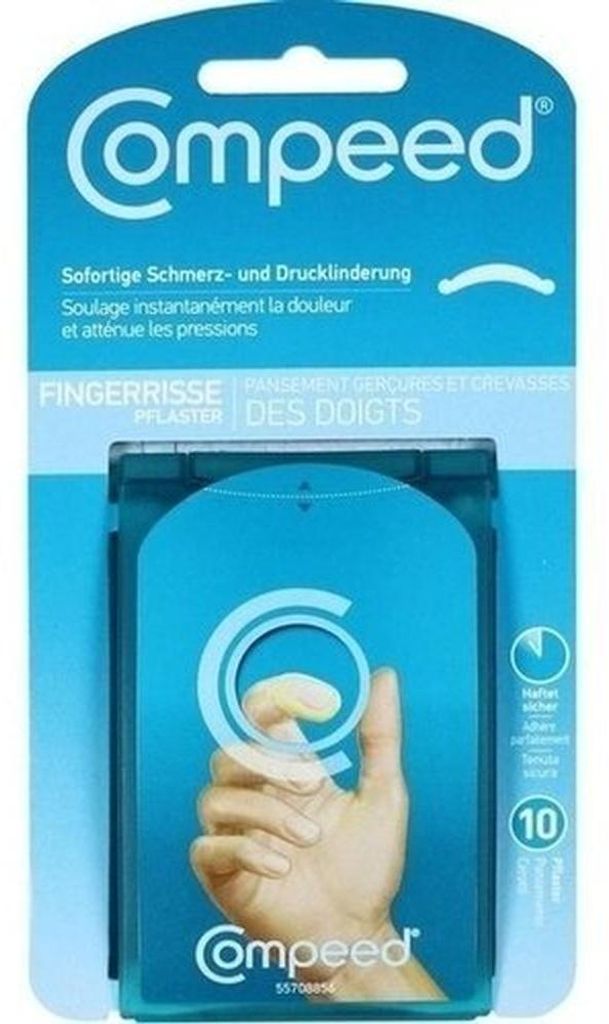 Compeed 1985647, 6 x 1 cm, Ovaal, Beige, 10 stuks Productafbeelding 