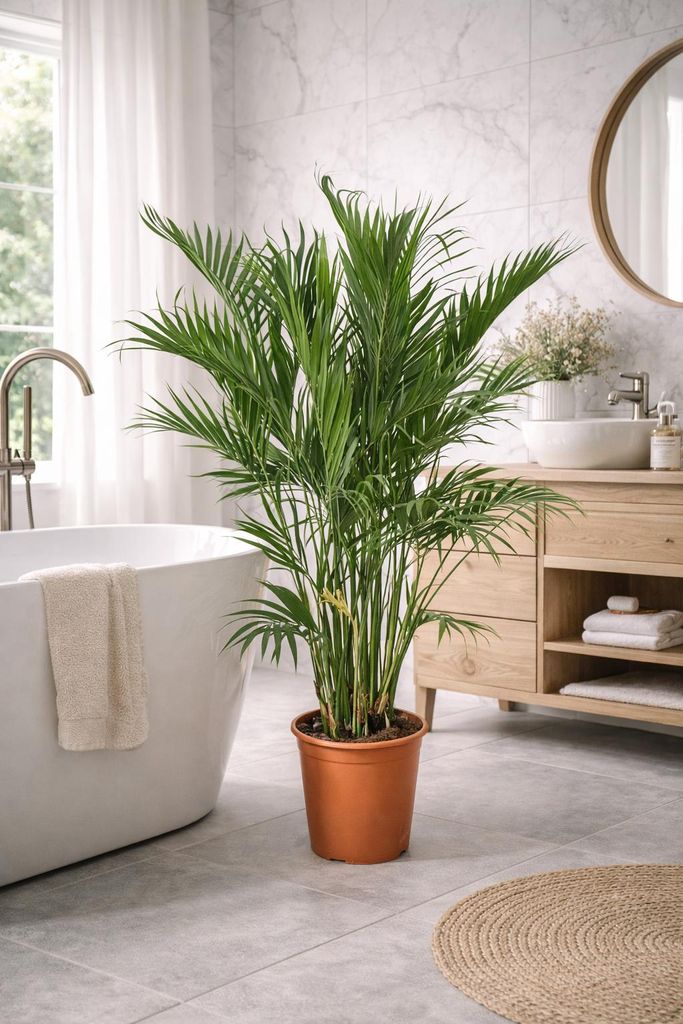 Mexikanische Bergpalme 120-130 cm – Chamaedorea cataractarum | pflegeleichte Zimmerpflanze, luftreinigend, ideal für Wohnzimmer & Büro