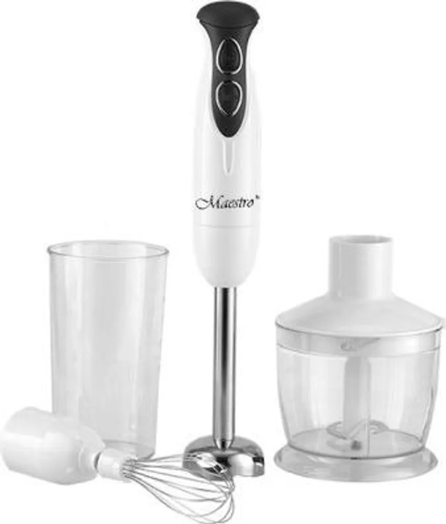 Feel Maestro MR562 Frullatore 300W - Mixer Cucina Bianco/Nero