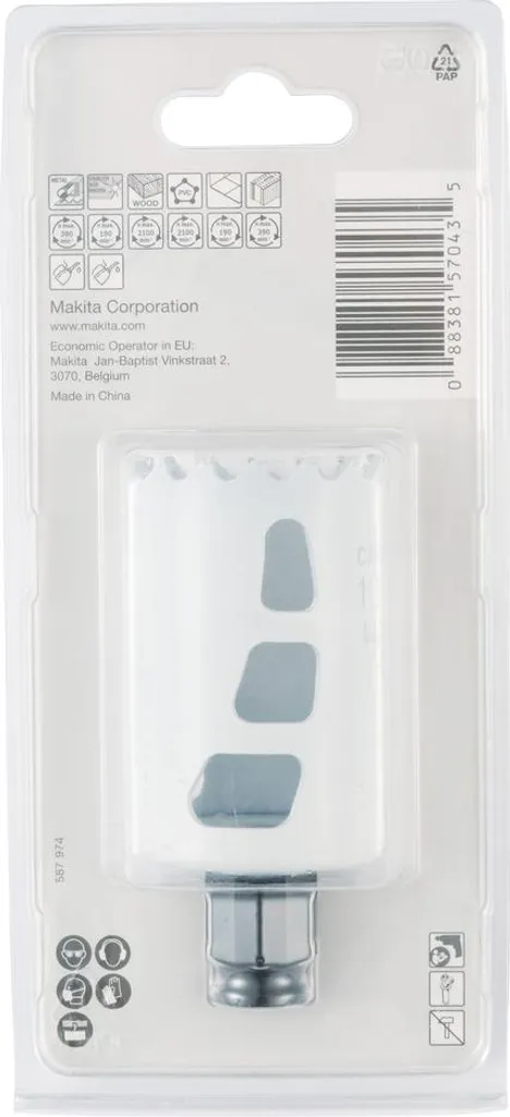 Makita E-06719 Ezychange: Sega a Tazza TCT 44mm per Cantieri Difficili - 5