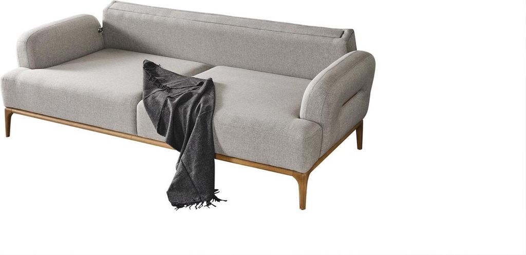 Sofa Couch Möbel Wohnzimmer Sofas Textil Stoff Polster Couchen xxl Dreisitzer