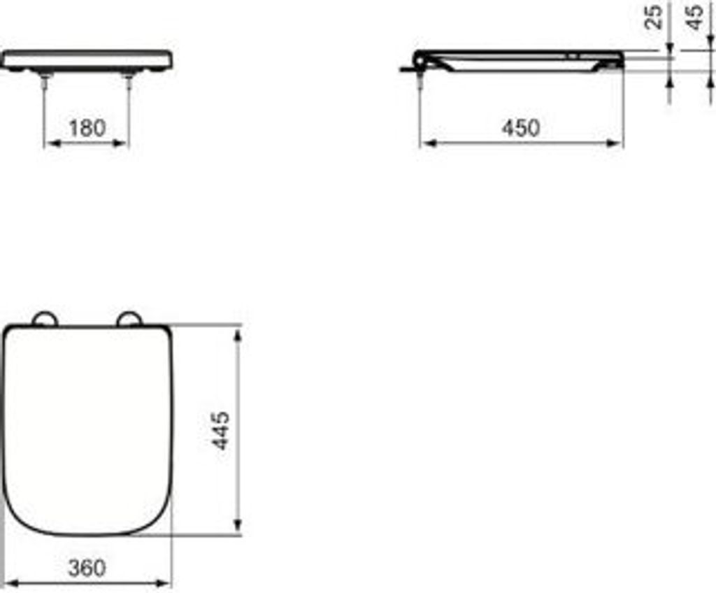 Ideal Standard WC-Sitz Ideal Standard i.life A mit Produktbild 16
