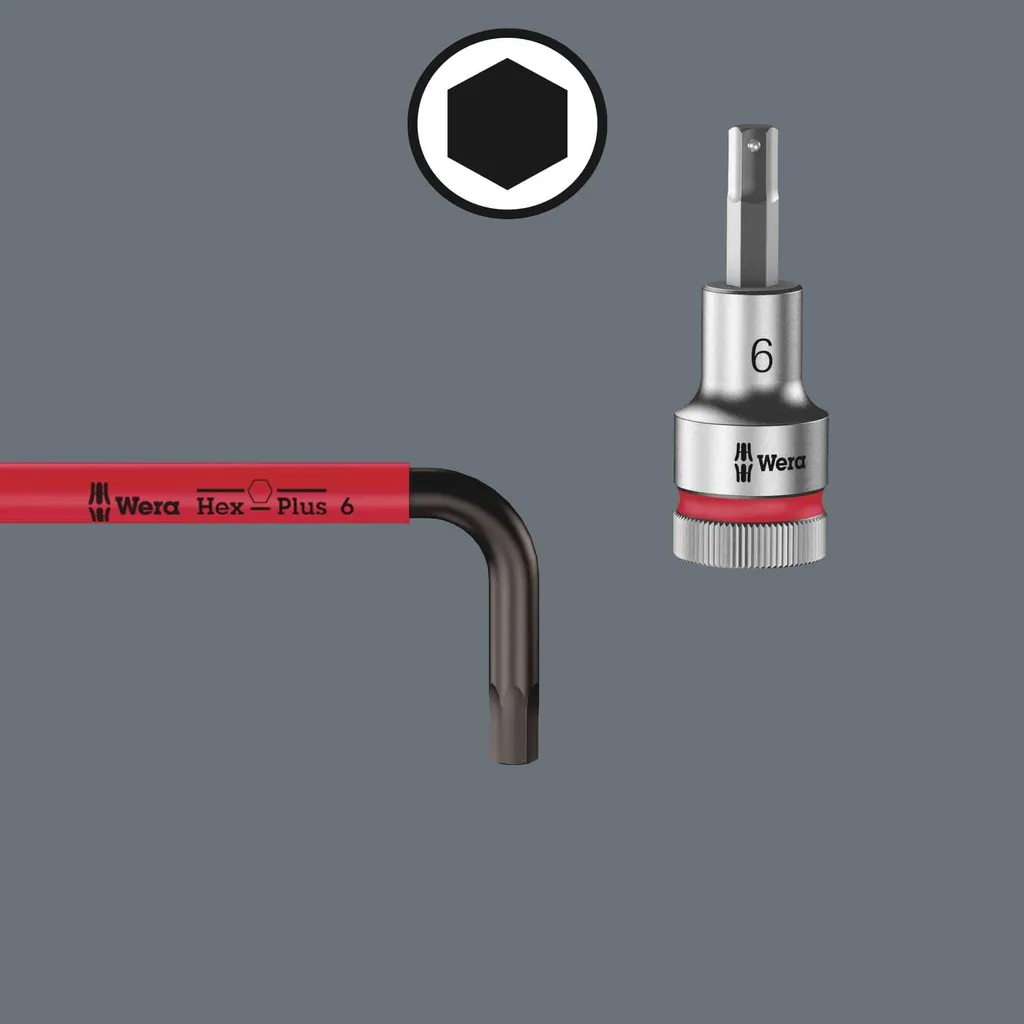 Wera 950/9 Hex-Plus Multicolour 3 avec profil protecteur d'empreinte - 7