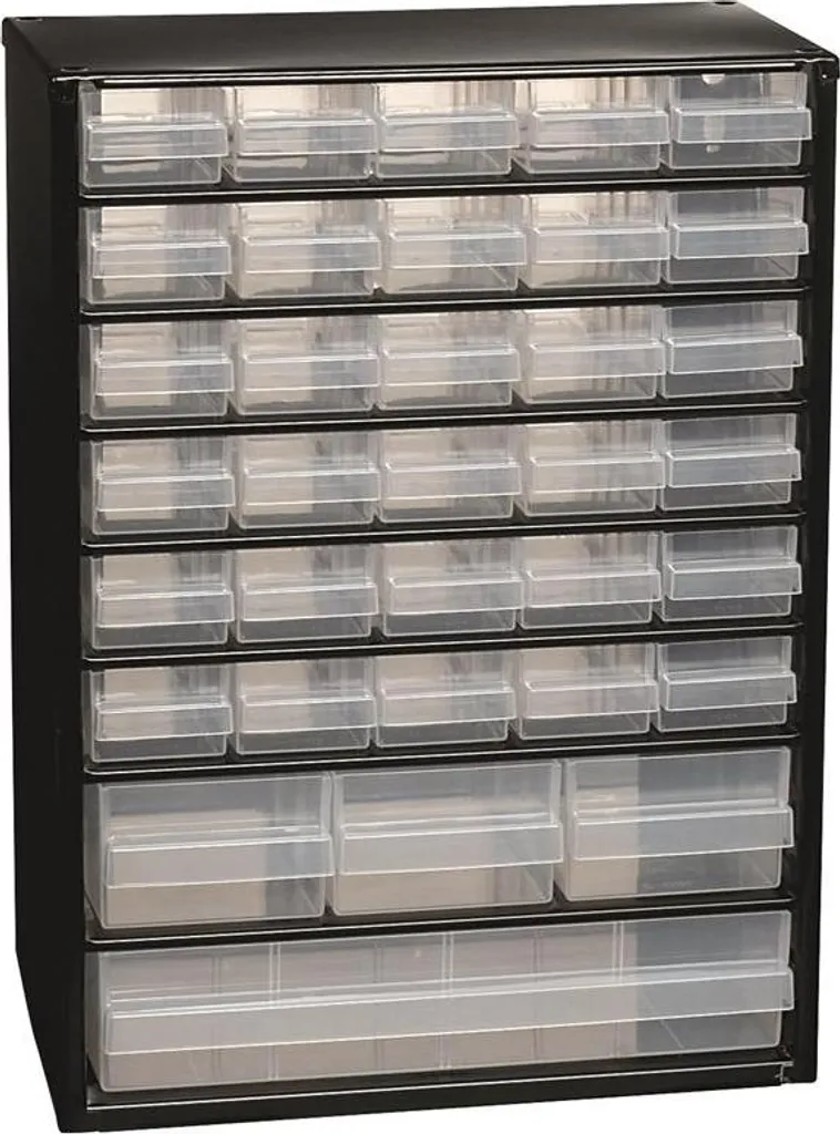 Raaco Armoire métallique 34 tiroirs avec 10 séparateurs pour atelier