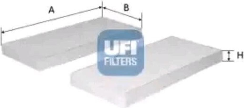 UFI 53.239.00 Innenraumfilter Pollenfilter für JEEP CHEROKEE (KK)