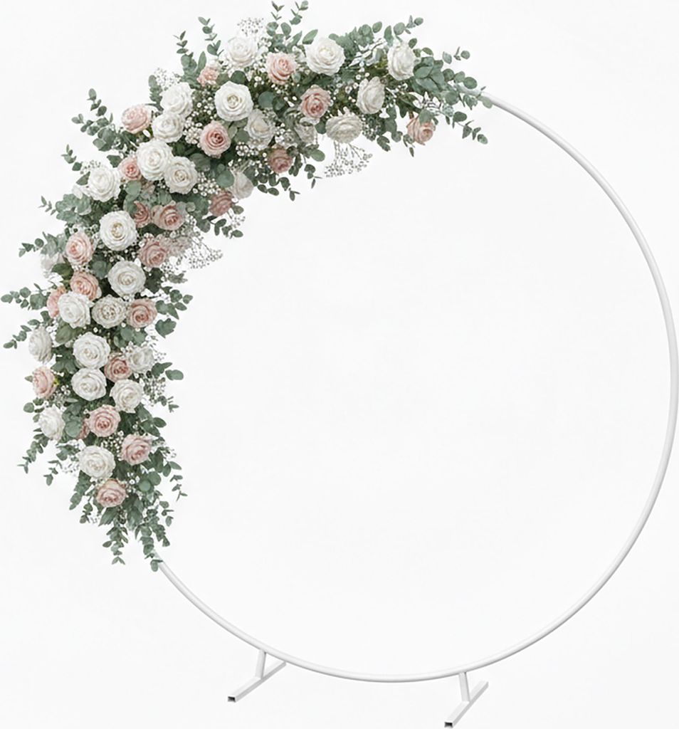 relaxdays Luftballon Bogen rund