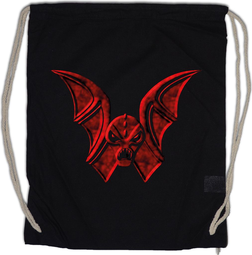 Urban Backwoods Horde Leech Logo, Turnbeutel, Farbe: Schwarz