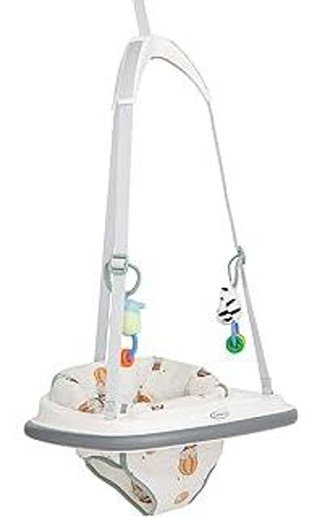 Graco Bumper Jumper Türhopser für Babys, ab ca. 6 bis 12 Monate (max. 12 kg), bunt, Up & Away