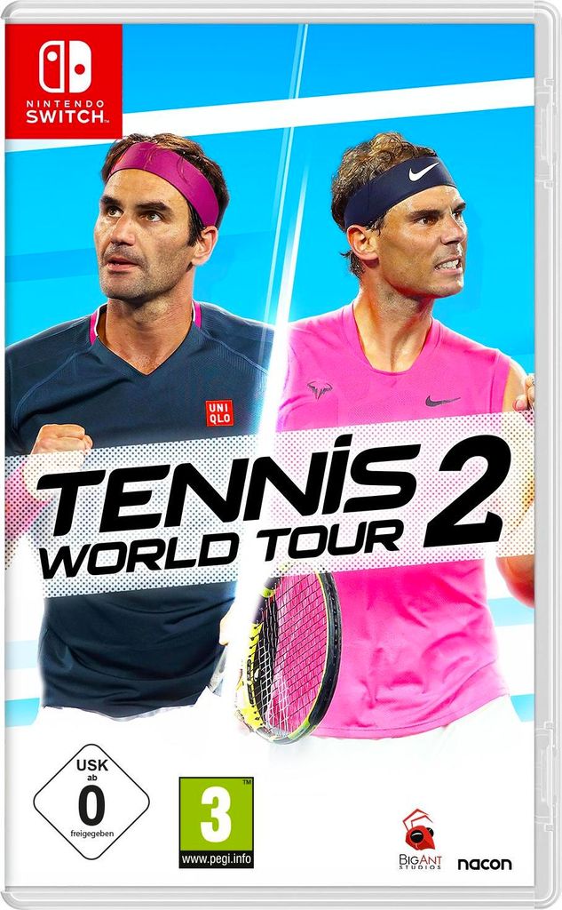 Bigben Interactive Tennis World Tour 2 Standard Deutsch, Produktbild 